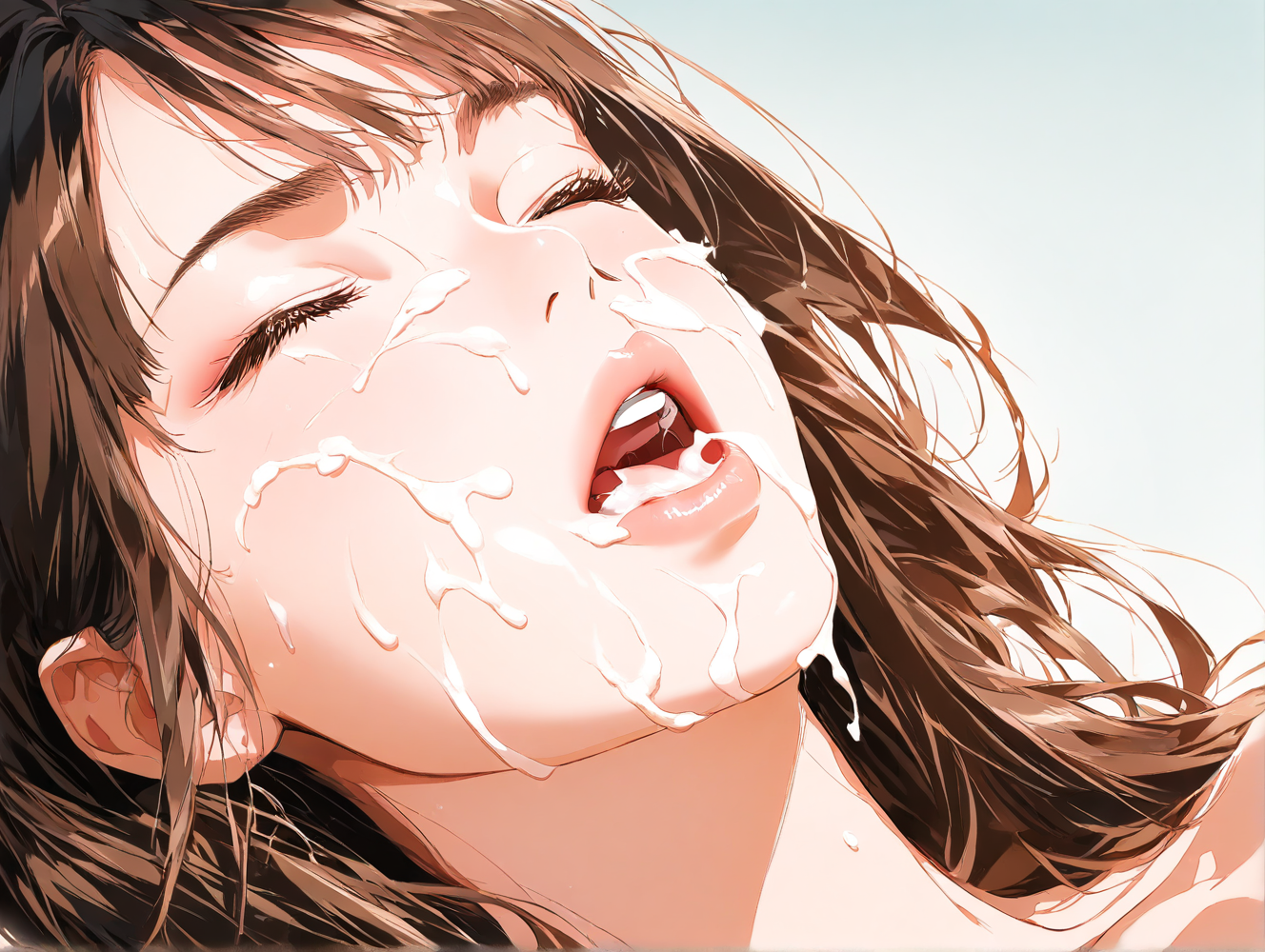 顔射